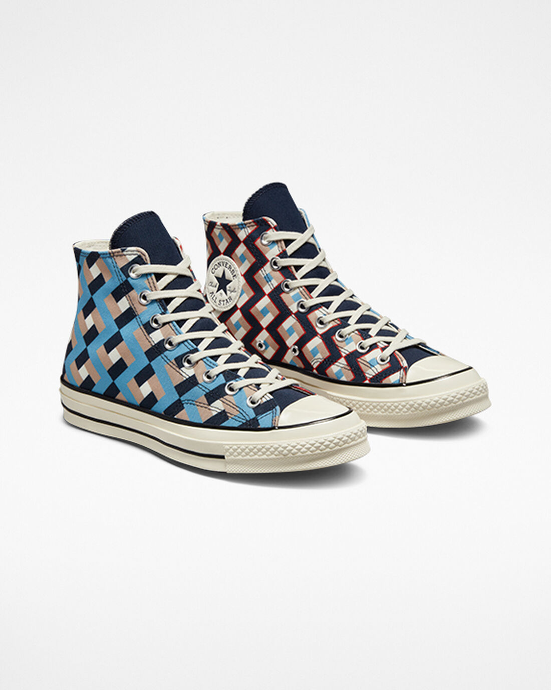 Men's Converse Chuck 70 Twisted Classics High Top Sneakers Obsidian/Blue | Australia-51439