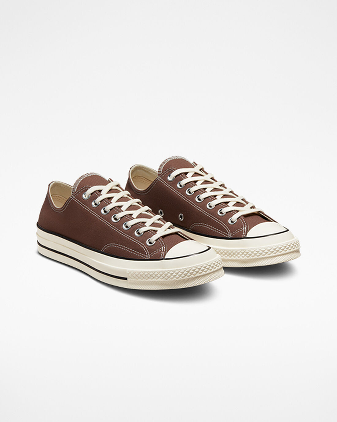 Men's Converse Chuck 70 Vintage Canvas Sneakers Brown/Black | Australia-35801