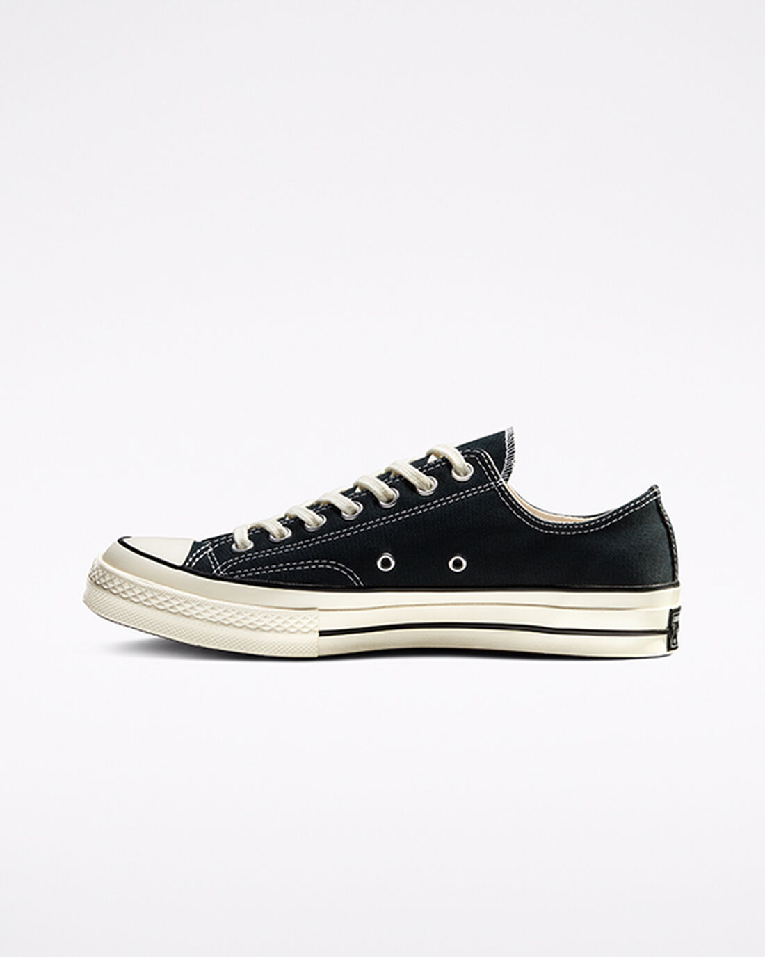 Men's Converse Chuck 70 Vintage Canvas Sneakers Black | Australia-48607