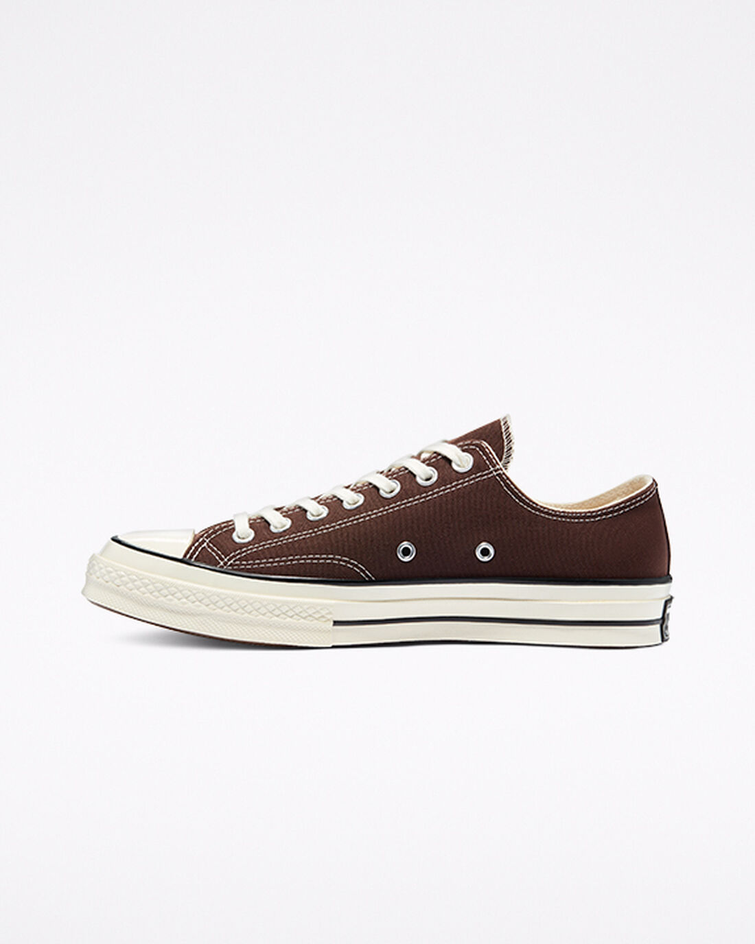 Men's Converse Chuck 70 Vintage Canvas Sneakers Dark Brown/Black | Australia-62138