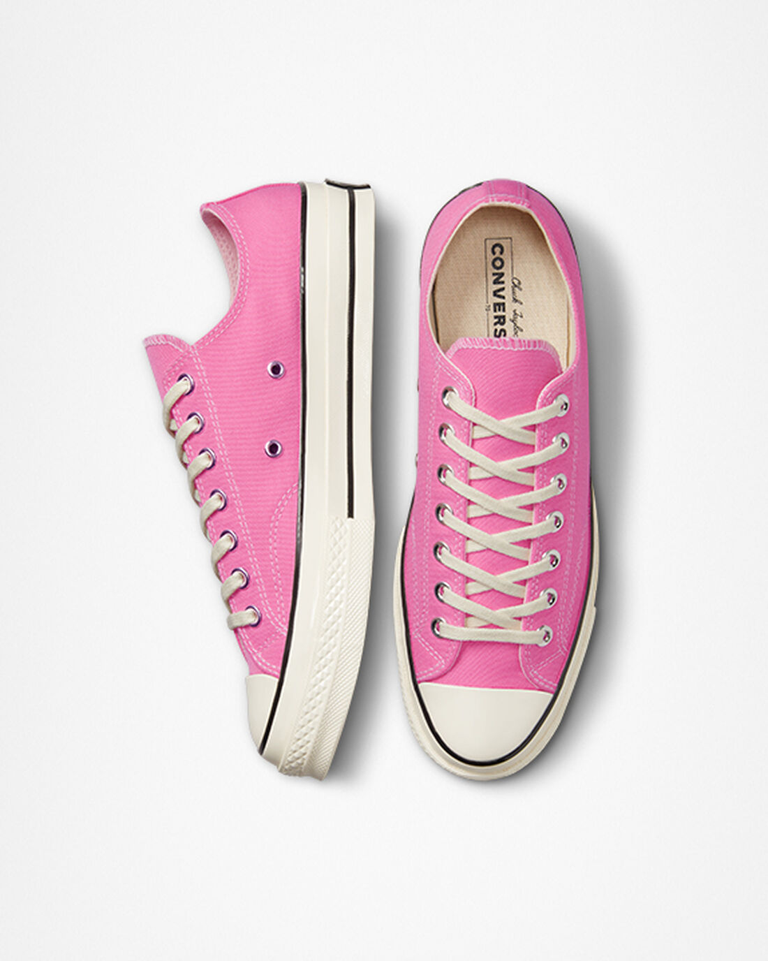 Men's Converse Chuck 70 Vintage Canvas Sneakers Pink/Black | Australia-65720