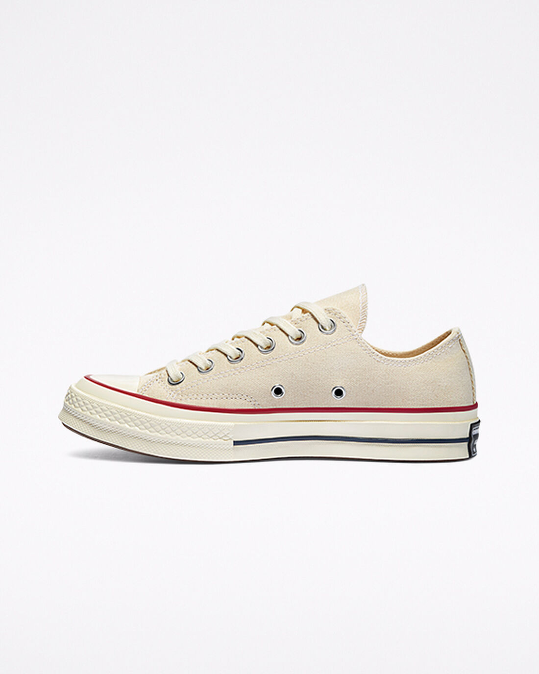 Men's Converse Chuck 70 Vintage Canvas Sneakers Beige/Dark Red | Australia-79436