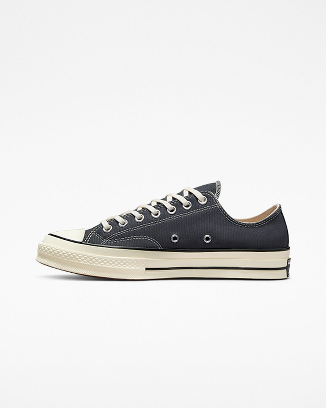 Men's Converse Chuck 70 Vintage Canvas Sneakers Grey/Black | Australia-81254