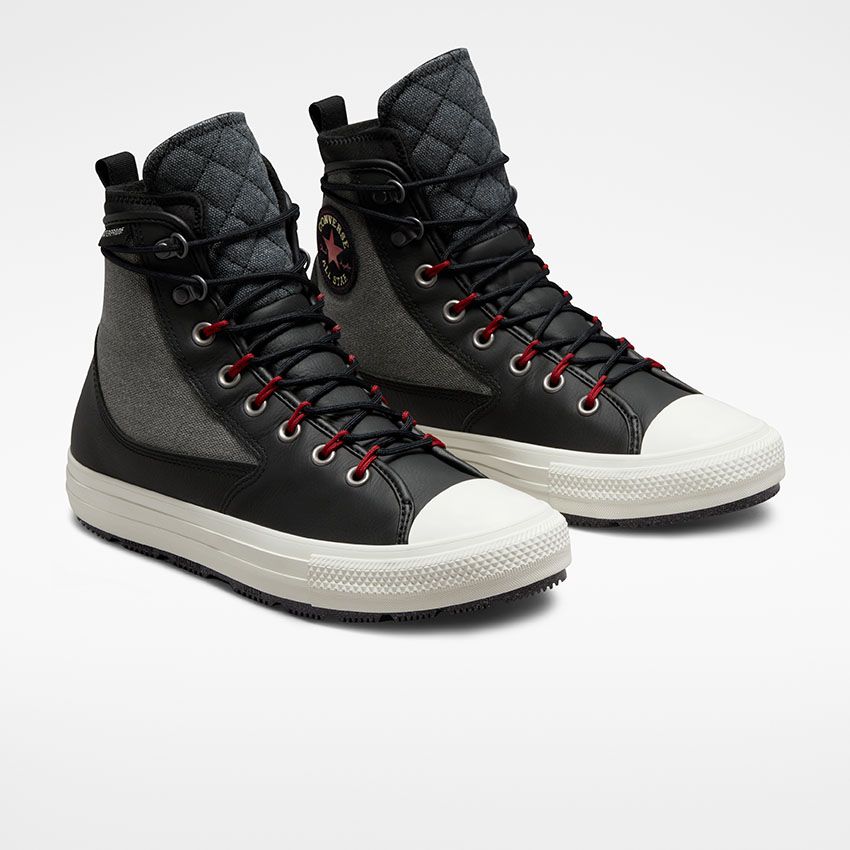 Men's Converse Chuck Taylor All Star All Terrain Winter Boots Grey/Black | Australia-61952