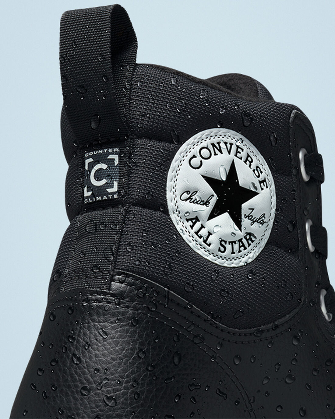 Men's Converse Chuck Taylor All Star Berkshire Winter Boots Black/White/Black | Australia-04195