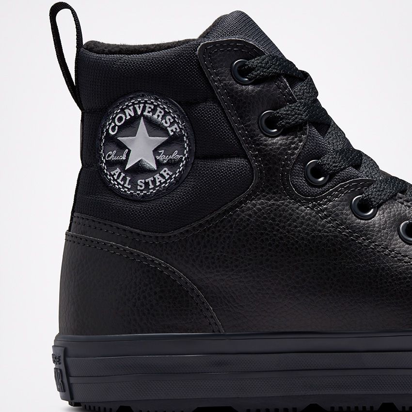 Men's Converse Chuck Taylor All Star Berkshire Winter Boots Black/Grey | Australia-51640