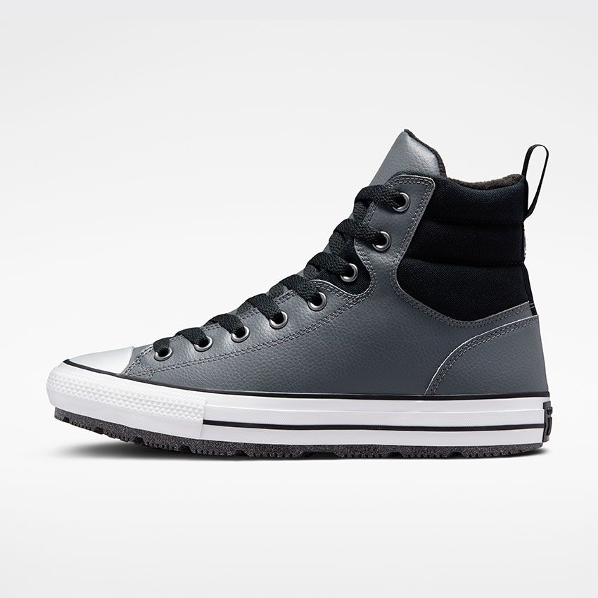 Men's Converse Chuck Taylor All Star Berkshire Boot Water Resistant Winter Boots Grey/Black | Australia-64039