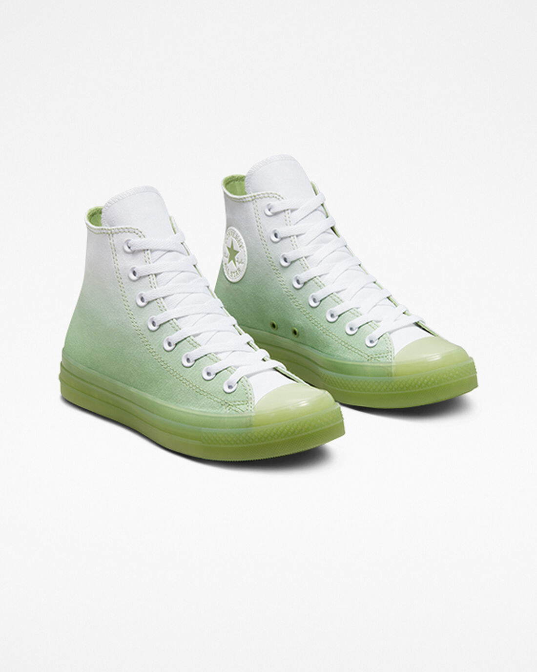 Men's Converse Chuck Taylor All Star CX Gradient High Top Sneakers Green/White/Green | Australia-18520