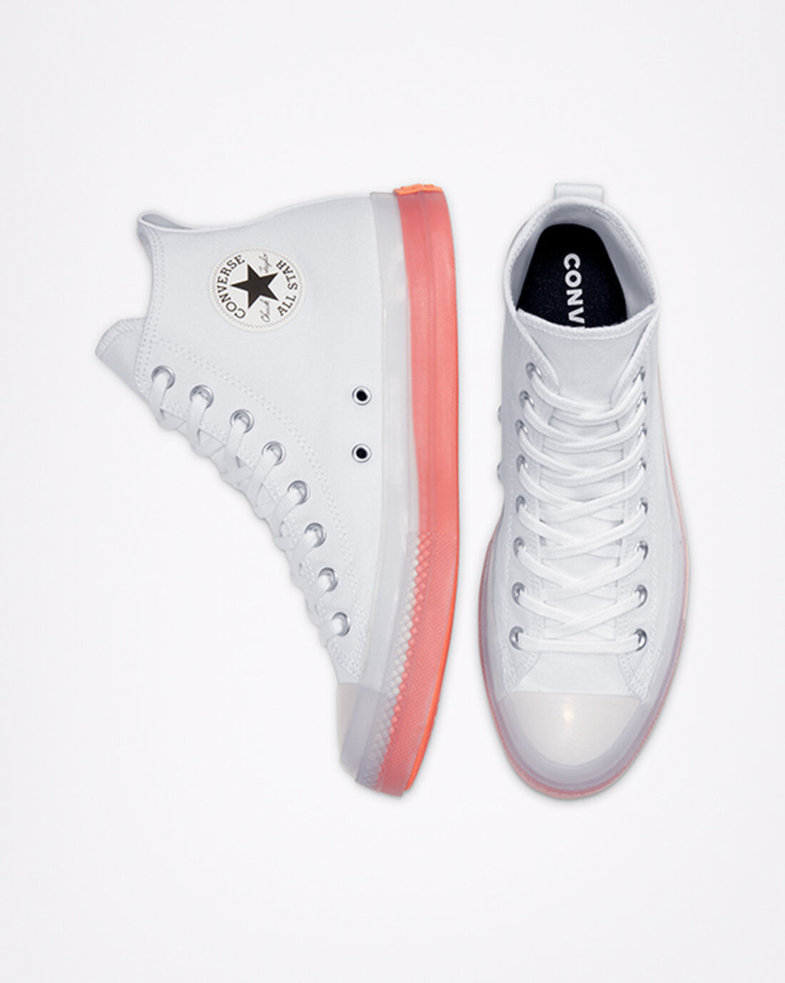 Men's Converse Chuck Taylor All Star CX High Top Sneakers White/Mango | Australia-38024