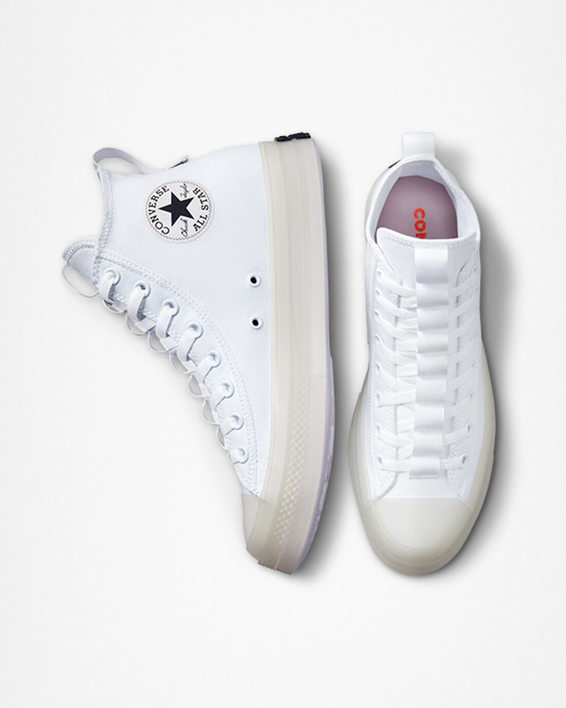 Men's Converse Chuck Taylor All Star CX Explore High Top Sneakers White/Black | Australia-83092