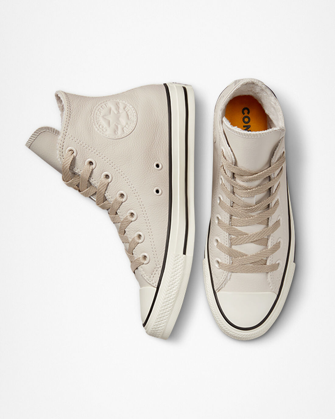 Men's Converse Chuck Taylor All Star Counter Climate High Top Sneakers Beige | Australia-50438