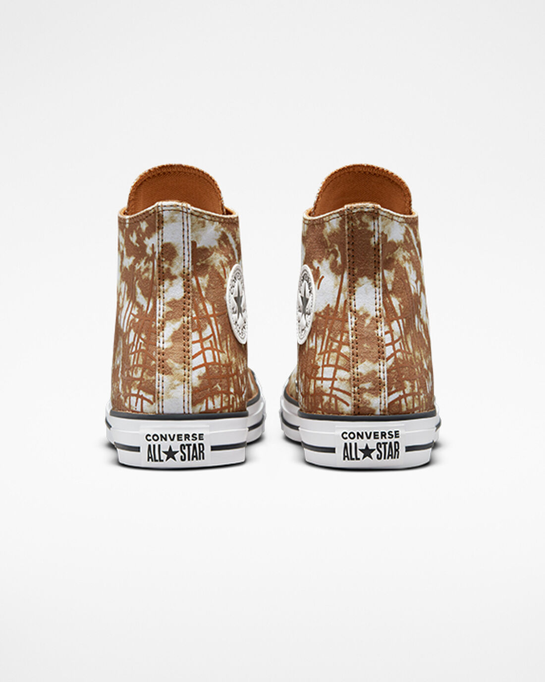 Men's Converse Chuck Taylor All Star Dip Dye High Top Sneakers Brown/White/Black | Australia-49276