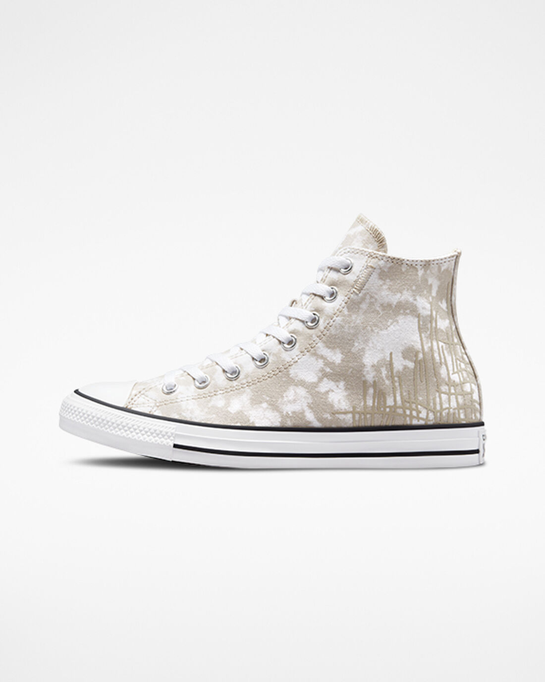 Men's Converse Chuck Taylor All Star Dip Dye High Top Sneakers Grey/White/Black | Australia-67401