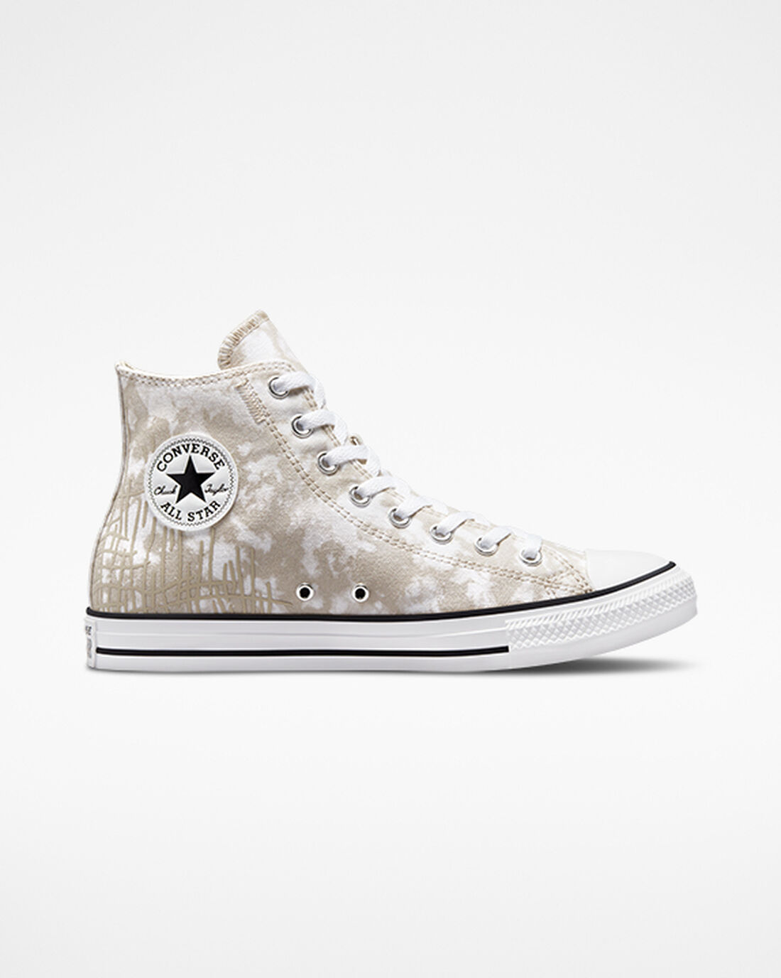 Men\'s Converse Chuck Taylor All Star Dip Dye High Top Sneakers Grey/White/Black | Australia-67401