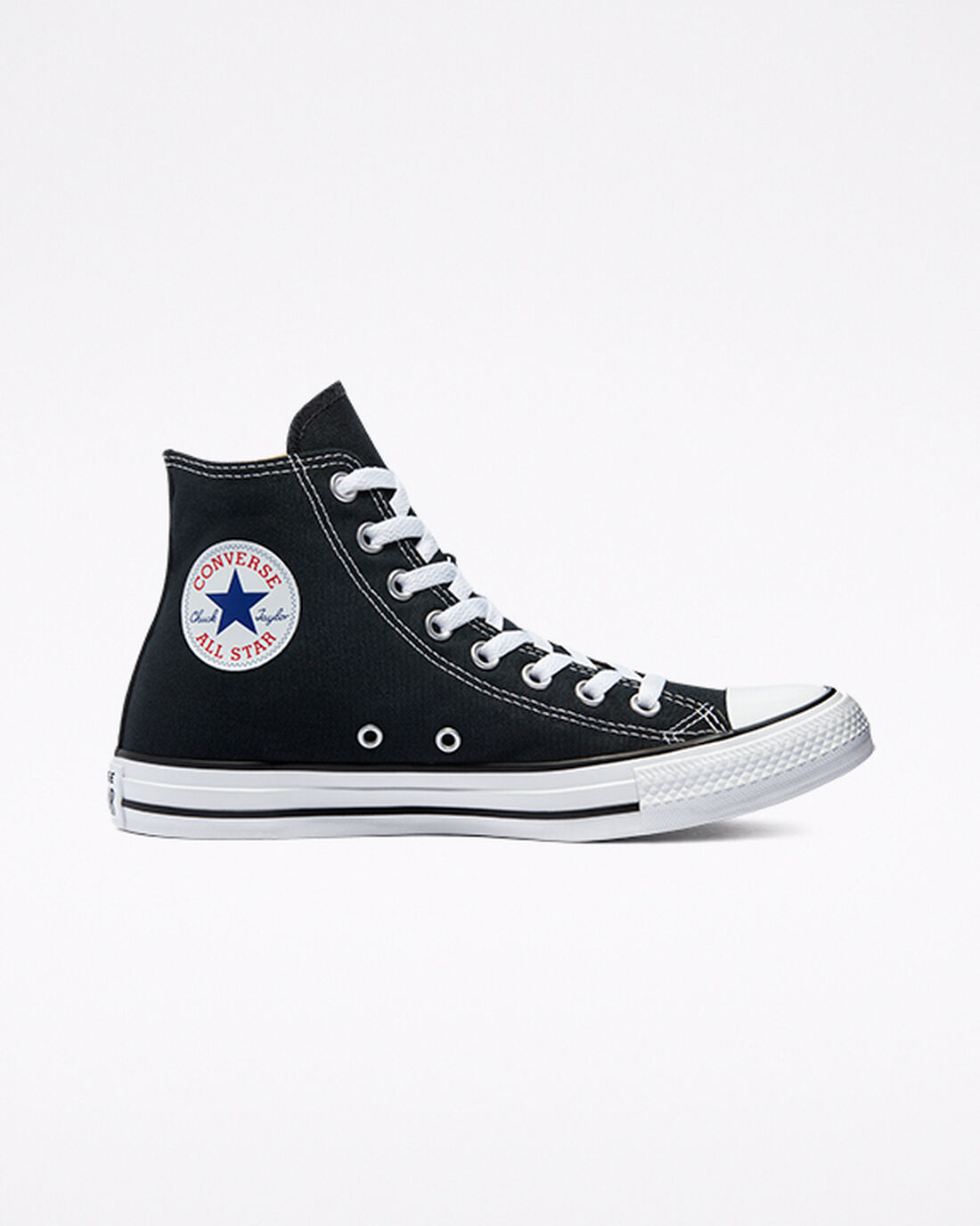 Men\'s Converse Chuck Taylor All Star High Top Sneakers Black | Australia-07835