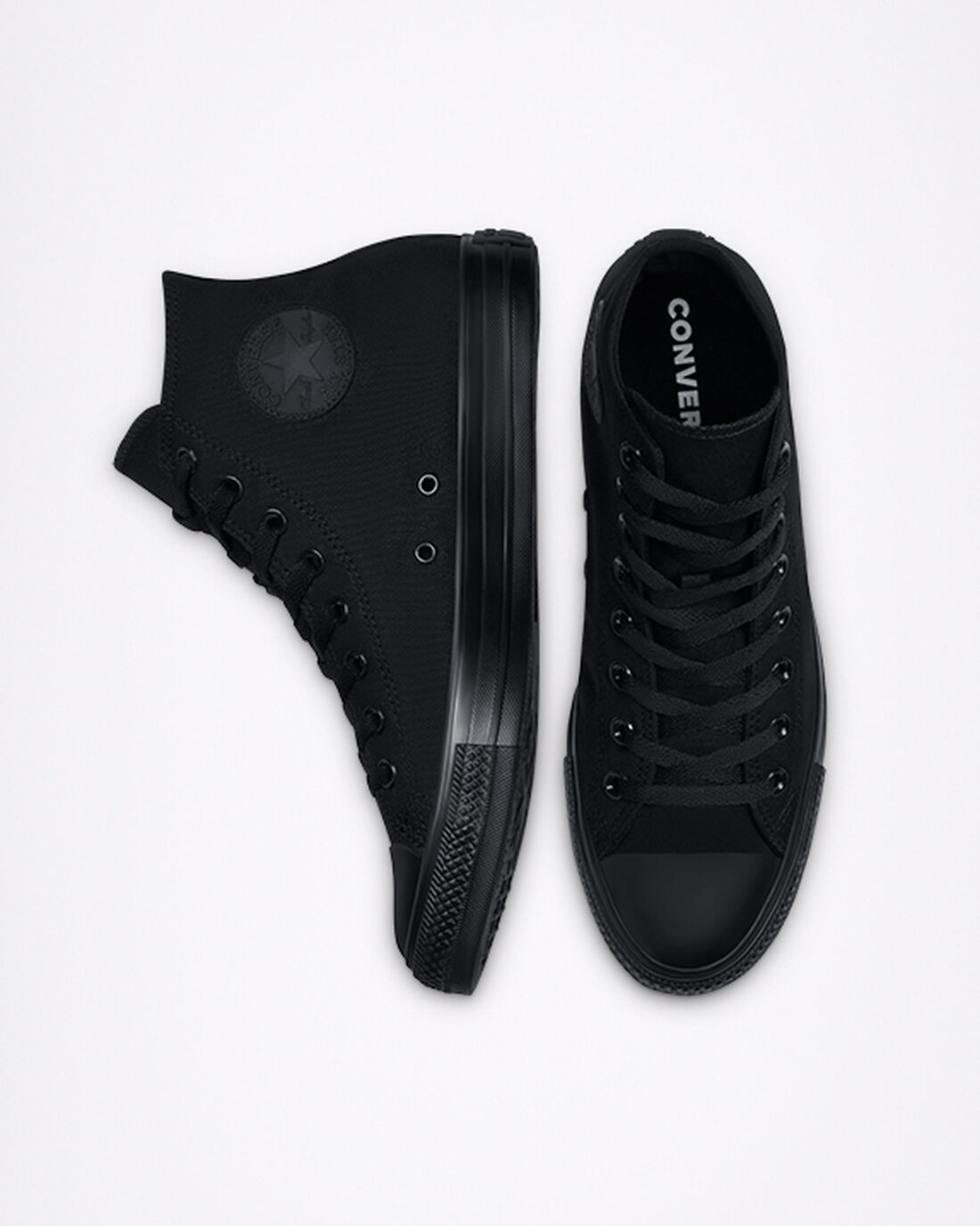 Men's Converse Chuck Taylor All Star High Top Sneakers Black | Australia-23086