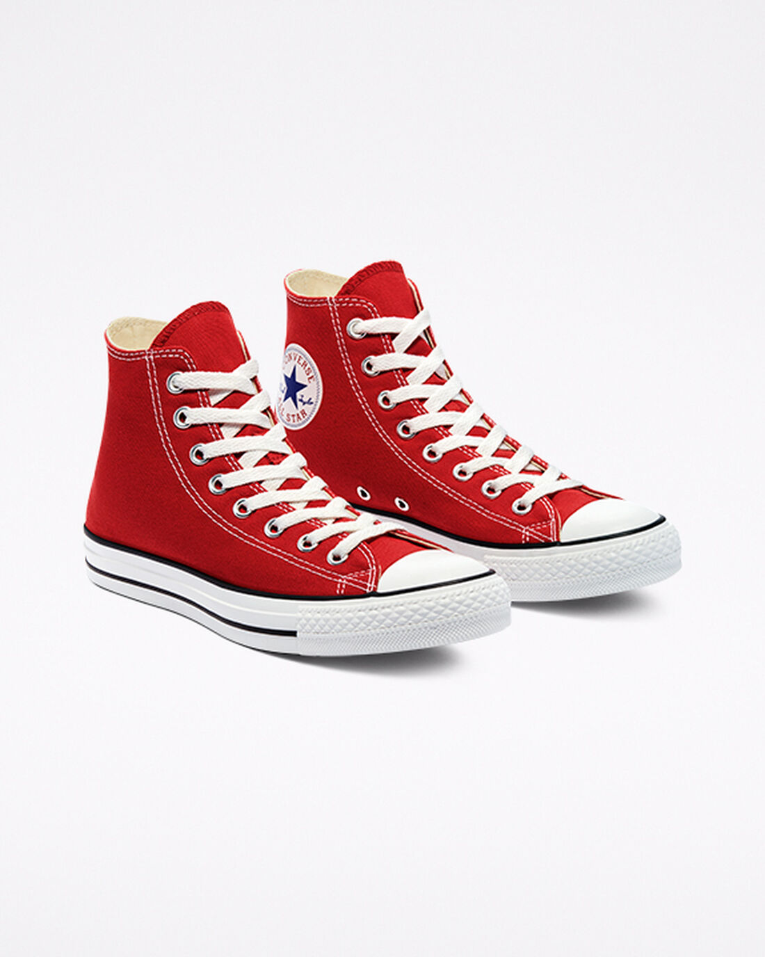 Men's Converse Chuck Taylor All Star High Top Sneakers Red | Australia-32869