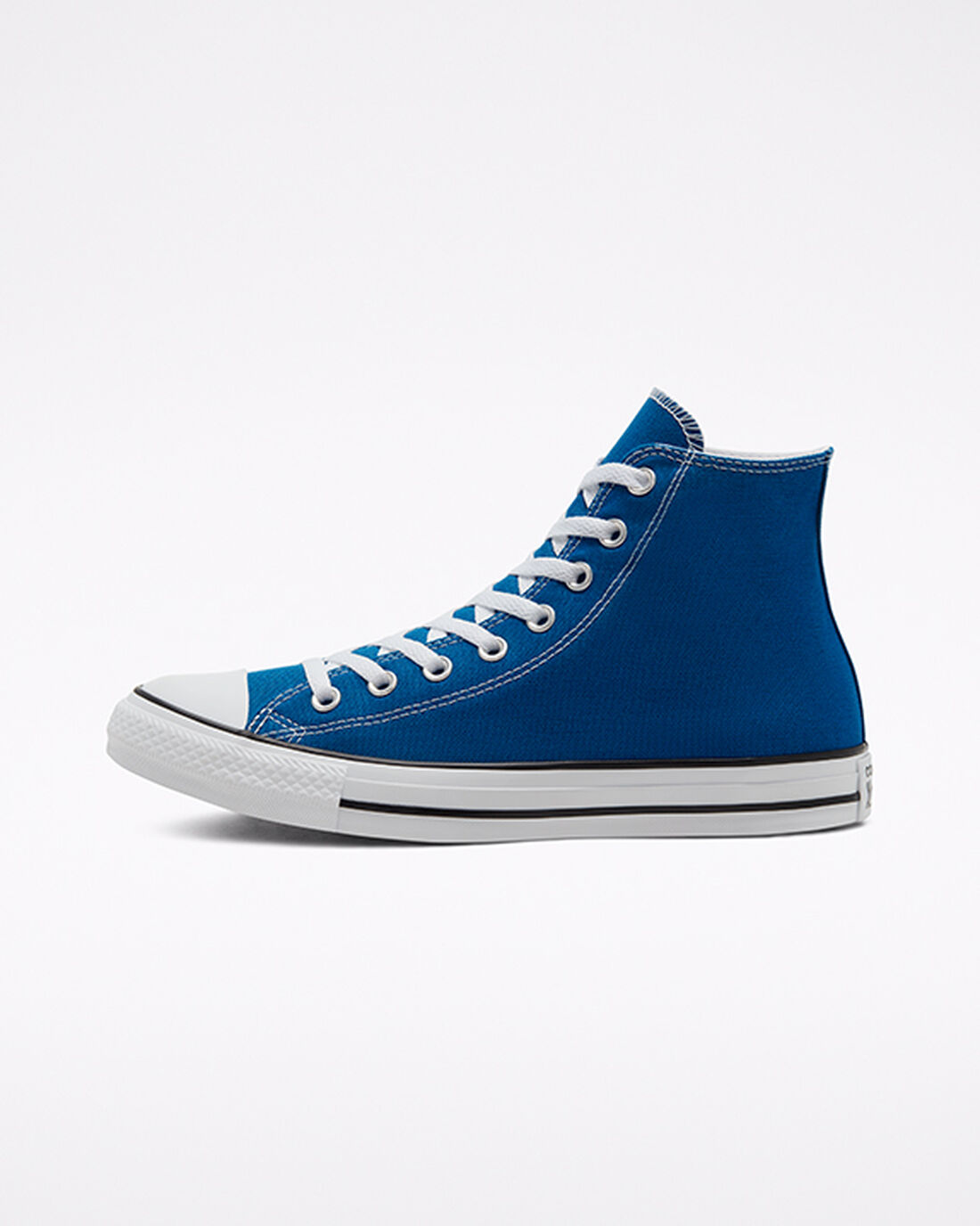 Men's Converse Chuck Taylor All Star High Top Sneakers Blue/White | Australia-36908