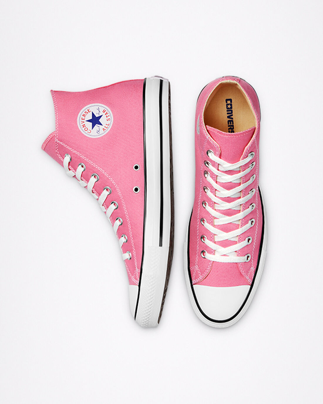 Men's Converse Chuck Taylor All Star High Top Sneakers Pink | Australia-38459