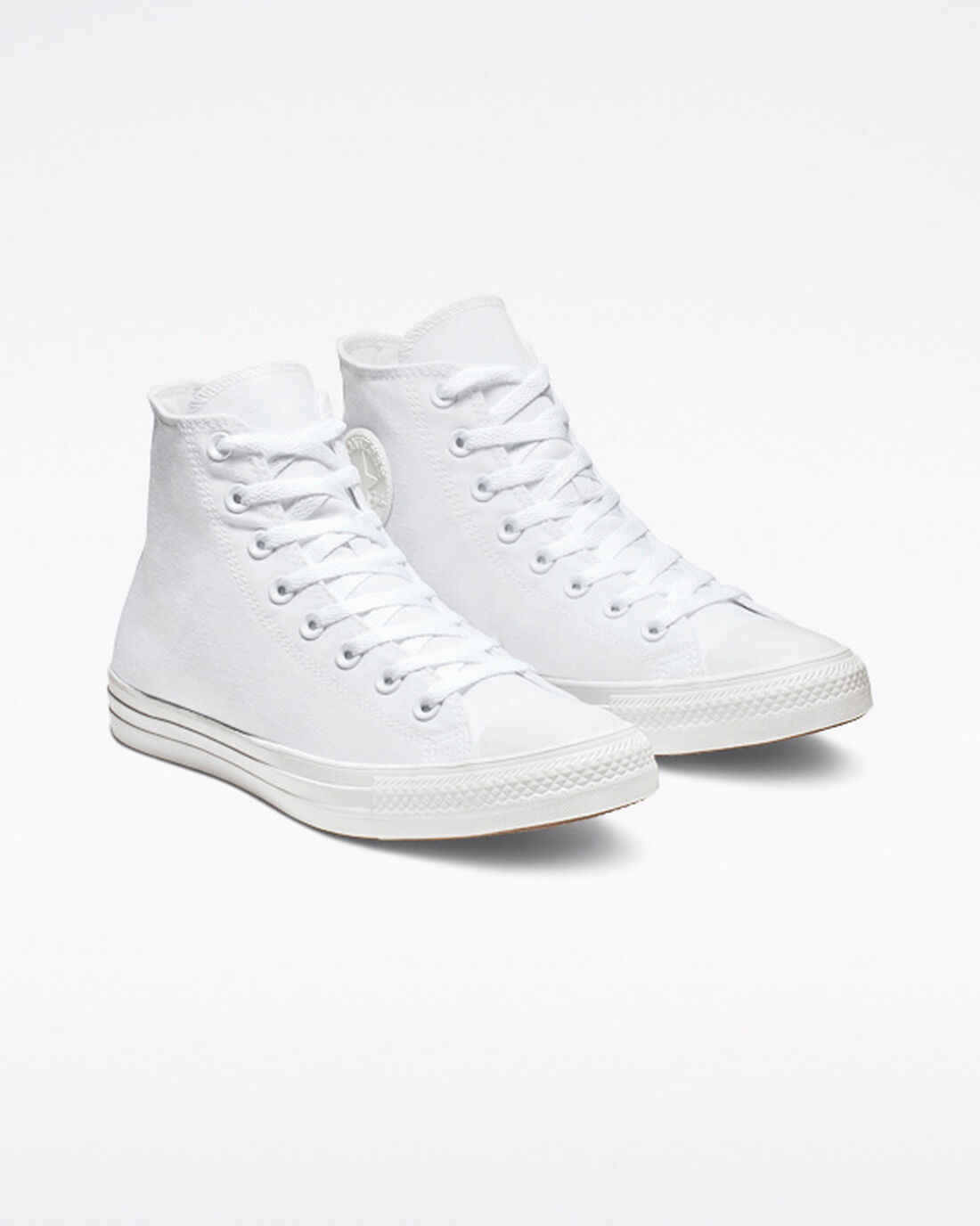 Men's Converse Chuck Taylor All Star High Top Sneakers White | Australia-43172