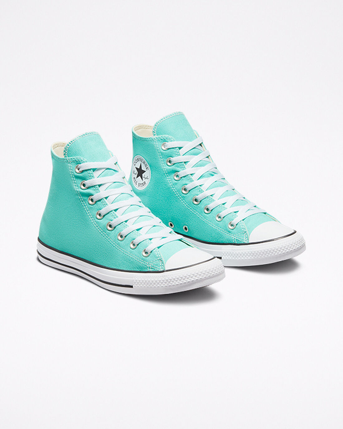 Men's Converse Chuck Taylor All Star High Top Sneakers Light Turquoise | Australia-59374