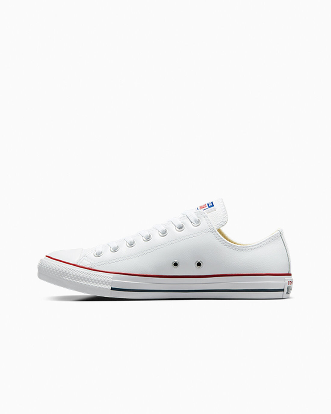 Men's Converse Chuck Taylor All Star Leather Sneakers White | Australia-19607