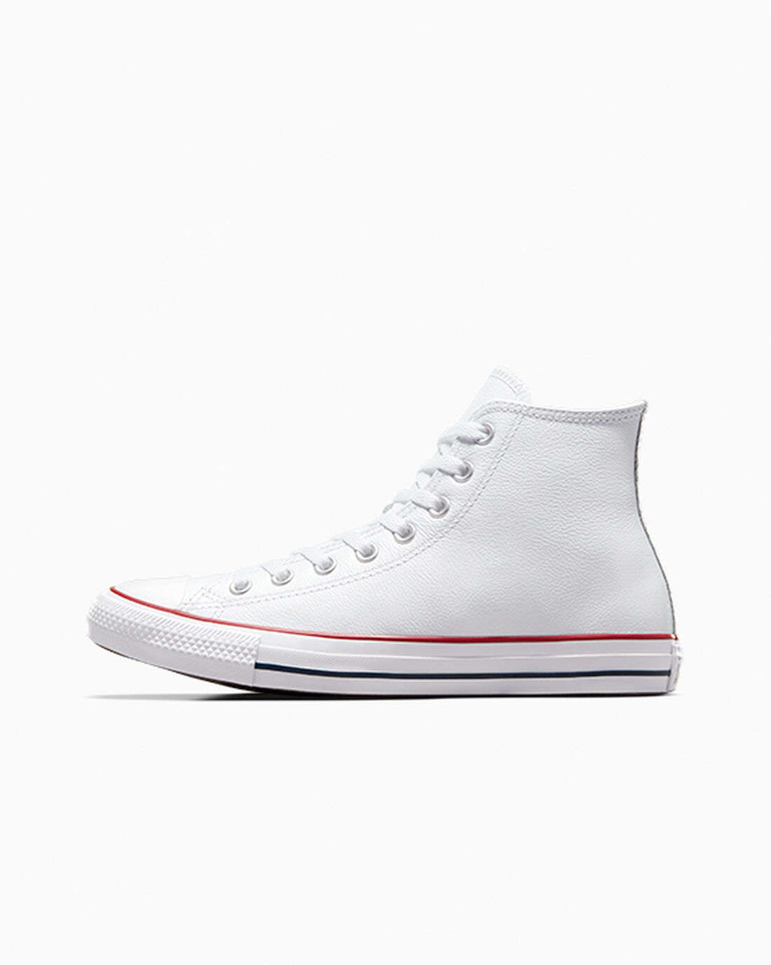 Men's Converse Chuck Taylor All Star Leather High Top Sneakers White | Australia-62071