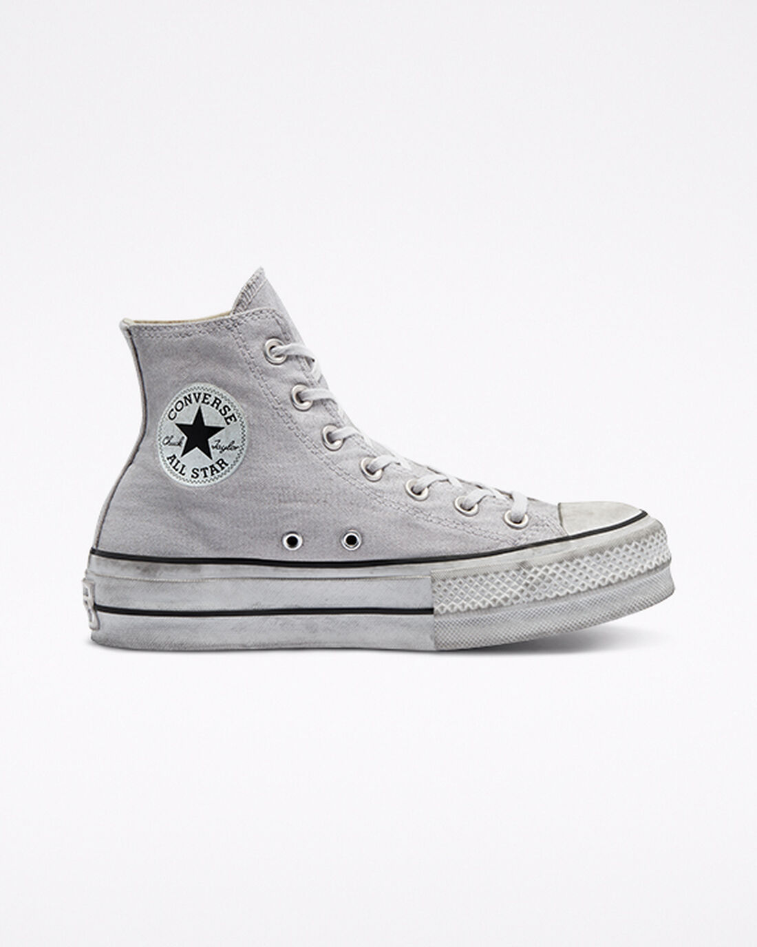 Men\'s Converse Chuck Taylor All Star Lift High Top Sneakers Grey | Australia-75248