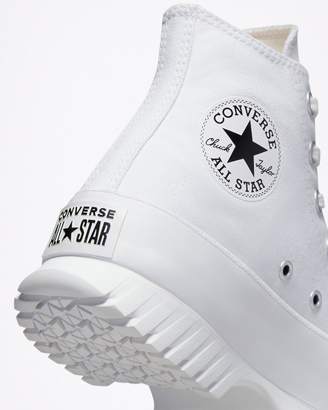 Men's Converse Chuck Taylor All Star Lugged 2.0 High Top Sneakers White/Black | Australia-13986