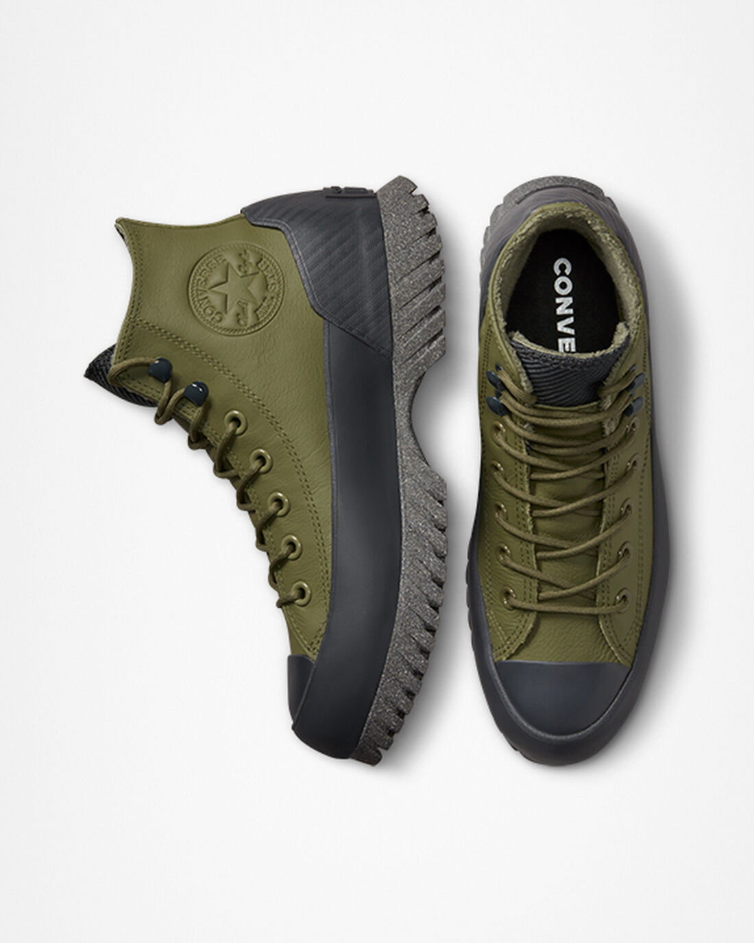 Men's Converse Chuck Taylor All Star Lugged 2.0 Counter Climate Boots Olive/Grey/Black | Australia-25801