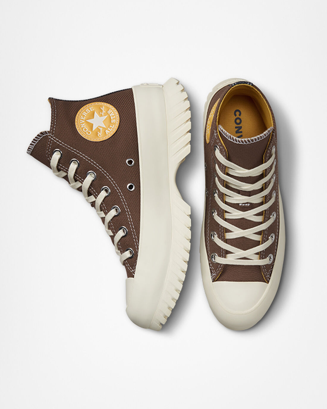 Men's Converse Chuck Taylor All Star Lugged 2.0 High Top Sneakers Brown | Australia-38704