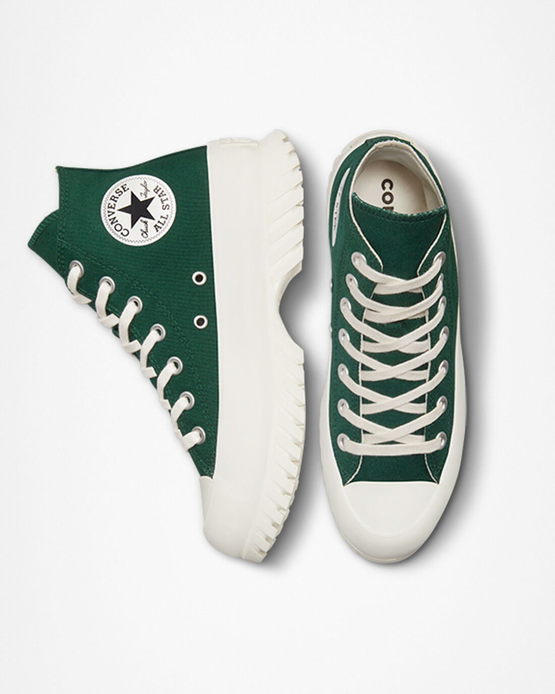 Men's Converse Chuck Taylor All Star Lugged 2.0 High Top Sneakers Green/Black | Australia-51793