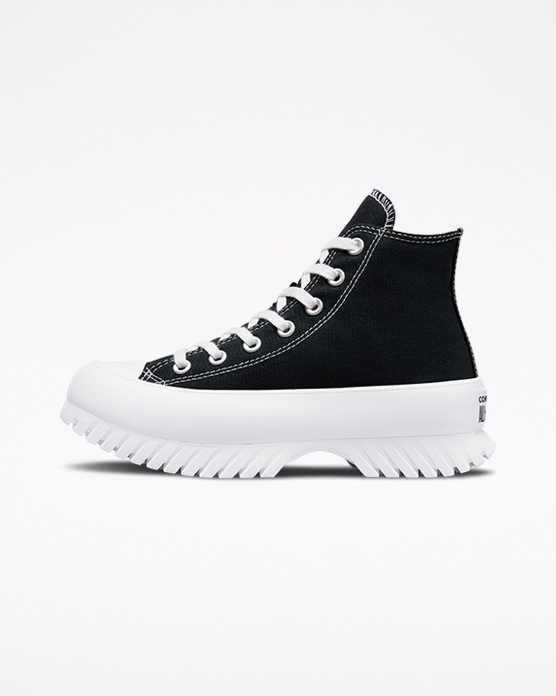 Men's Converse Chuck Taylor All Star Lugged 2.0 High Top Sneakers Black/White | Australia-90187