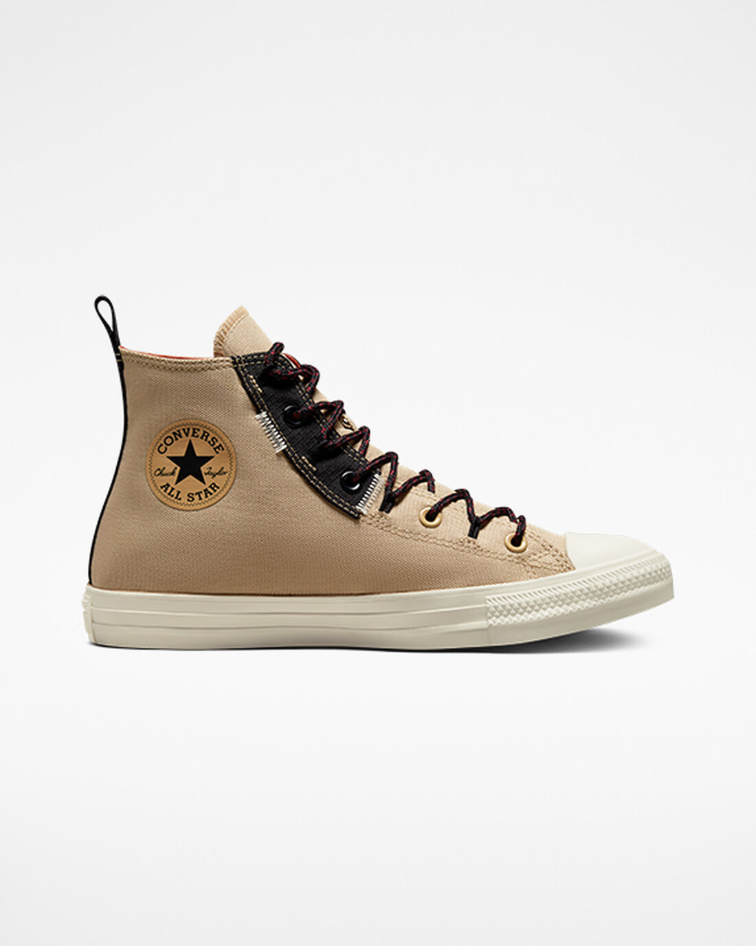 Men\'s Converse Chuck Taylor All Star Rugged Basics High Top Sneakers Khaki/Orange | Australia-64352