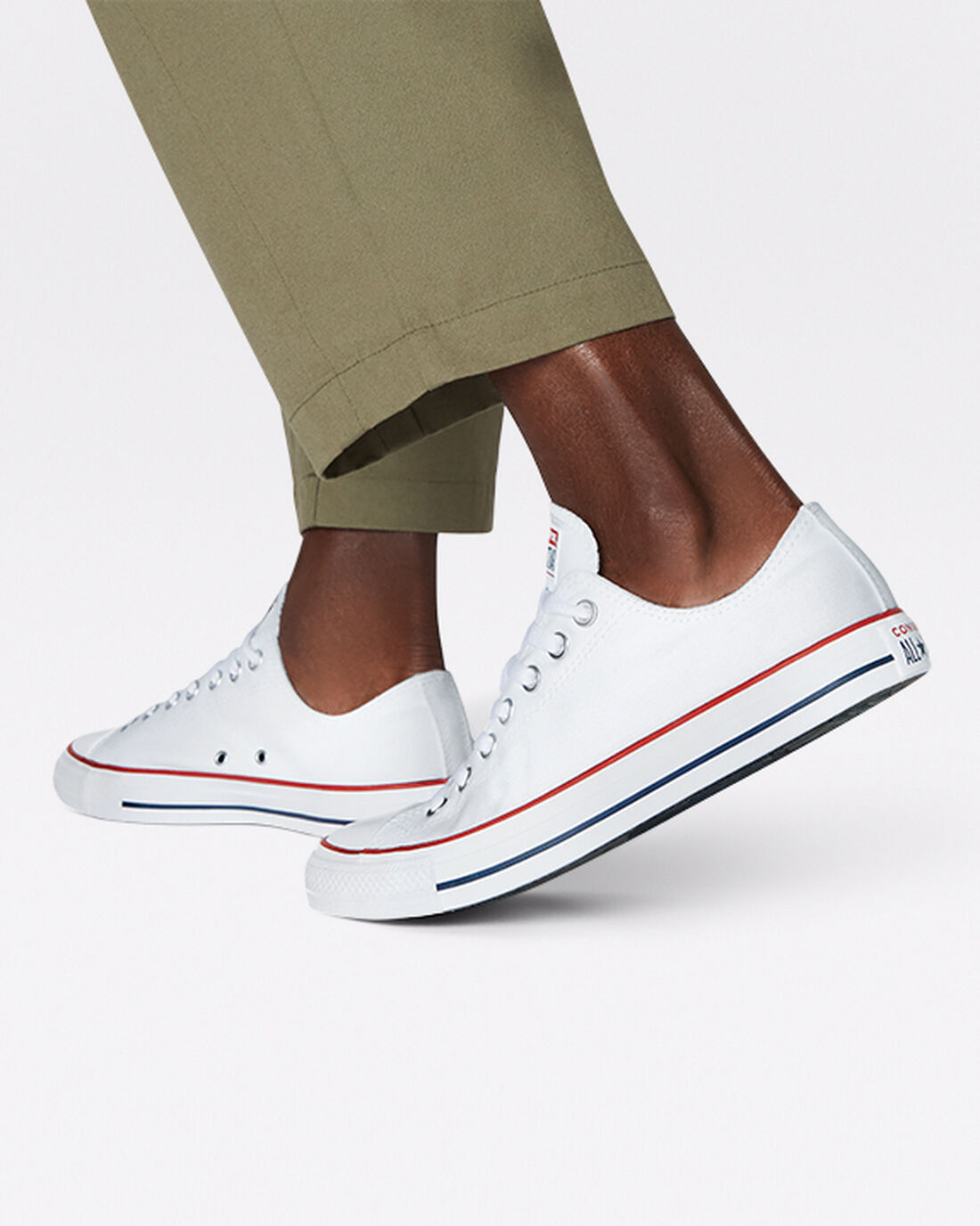 Men's Converse Chuck Taylor All Star Sneakers White | Australia-38097