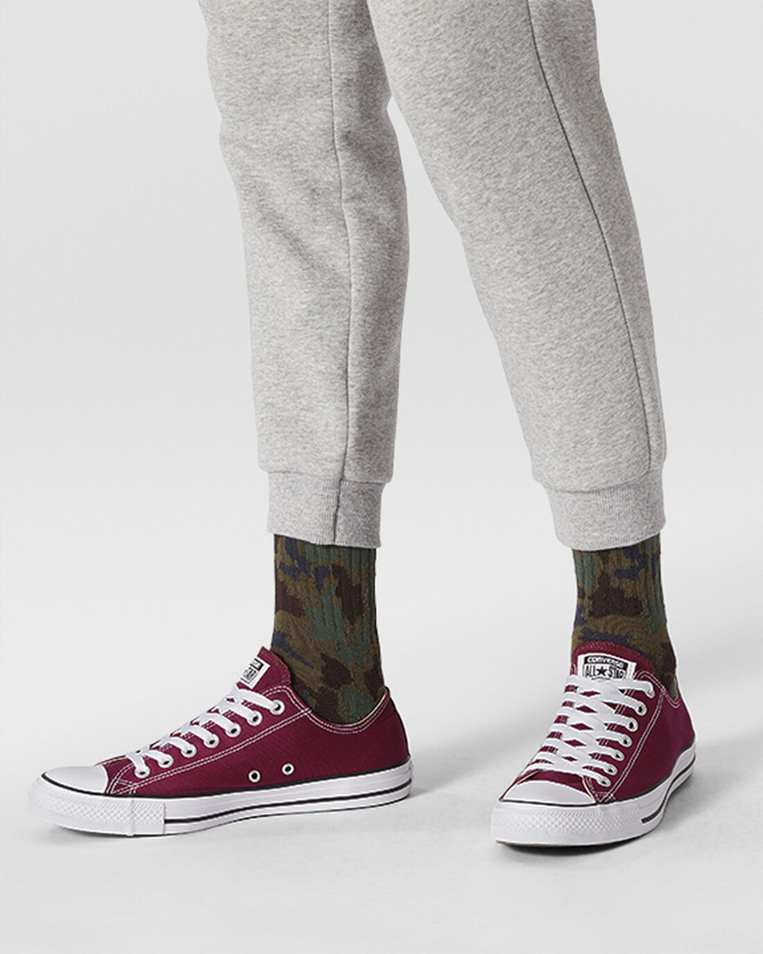 Men's Converse Chuck Taylor All Star Sneakers Burgundy | Australia-48239