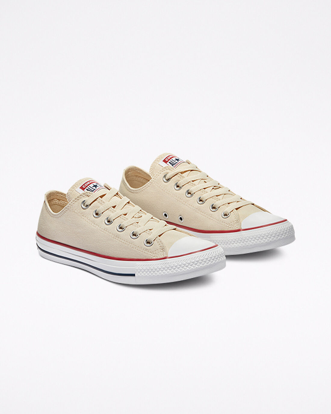 Men's Converse Chuck Taylor All Star Sneakers Beige White | Australia-51736