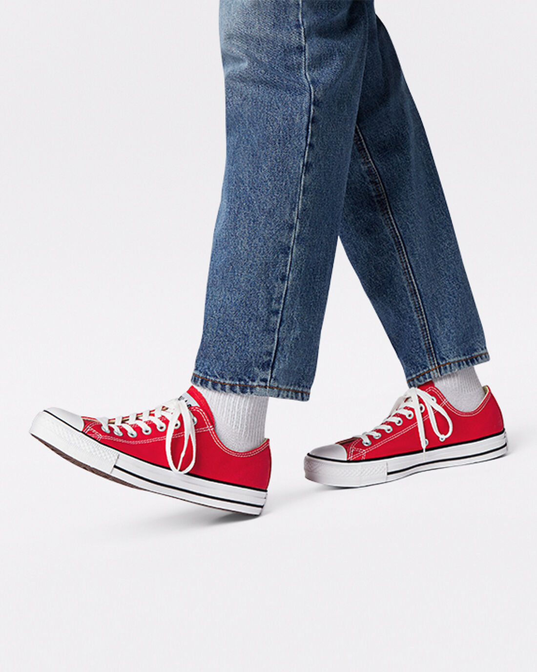 Men's Converse Chuck Taylor All Star Sneakers Red | Australia-69148