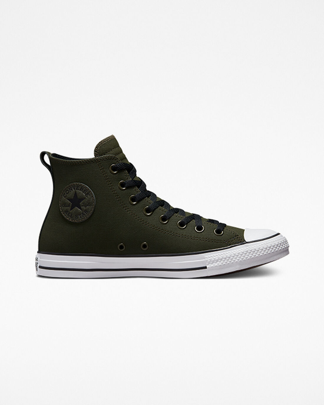 Men\'s Converse Chuck Taylor All Star TecTuff High Top Sneakers Olive/Green/White/Black | Australia-16853