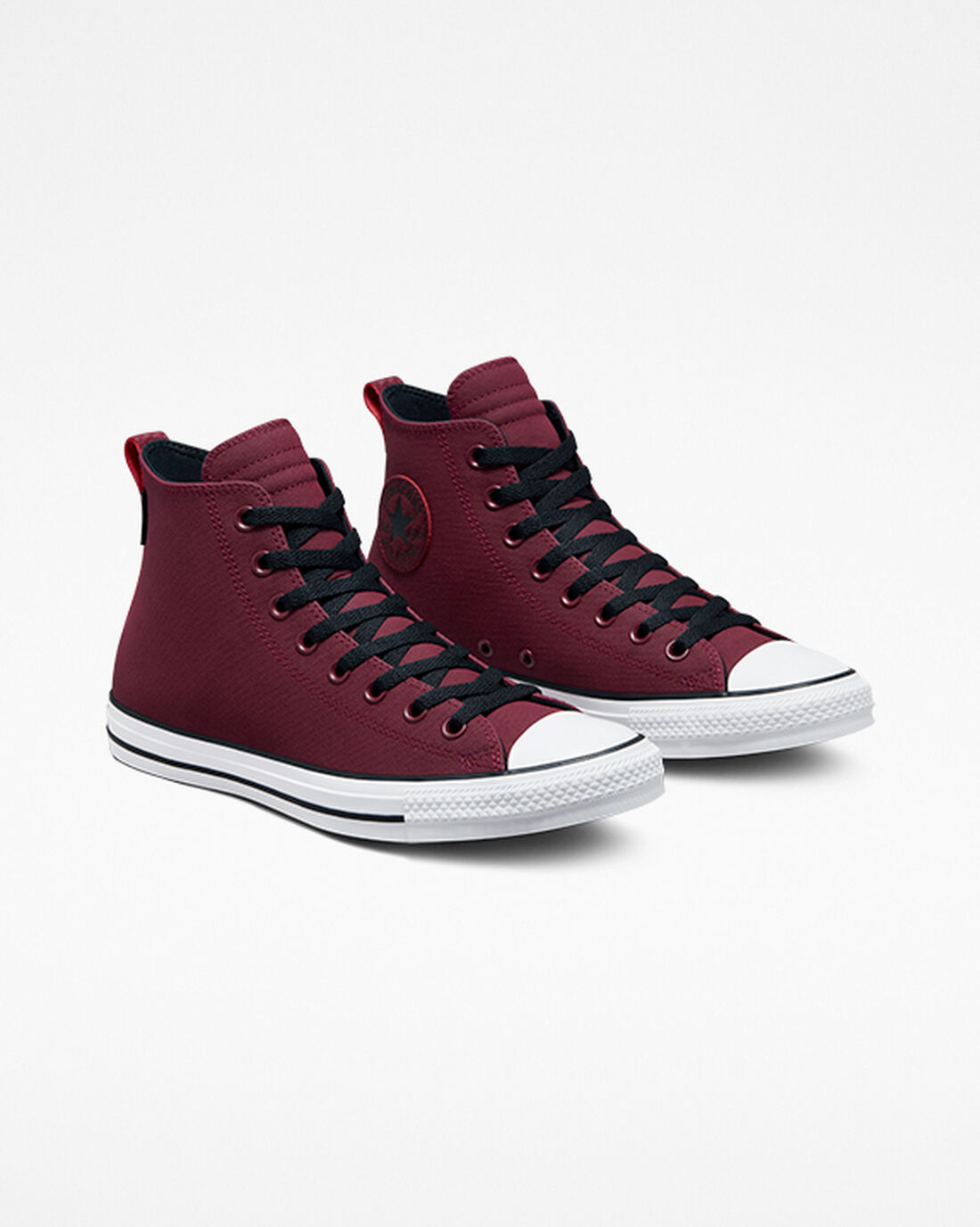 Men's Converse Chuck Taylor All Star TecTuff High Top Sneakers Dark Red/White/Black | Australia-47601