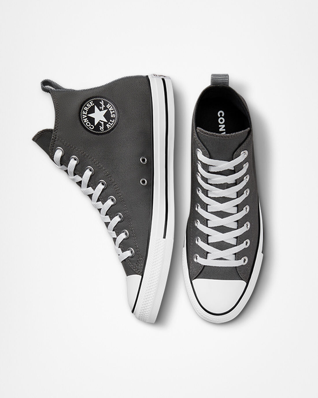 Men's Converse Chuck Taylor All Star Workwear High Top Sneakers Grey/Black | Australia-18209