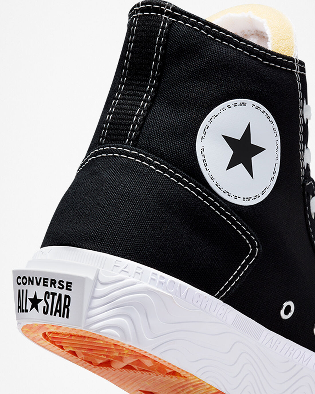 Men's Converse Chuck Taylor Alt Star Canvas High Top Sneakers Black/White | Australia-39057