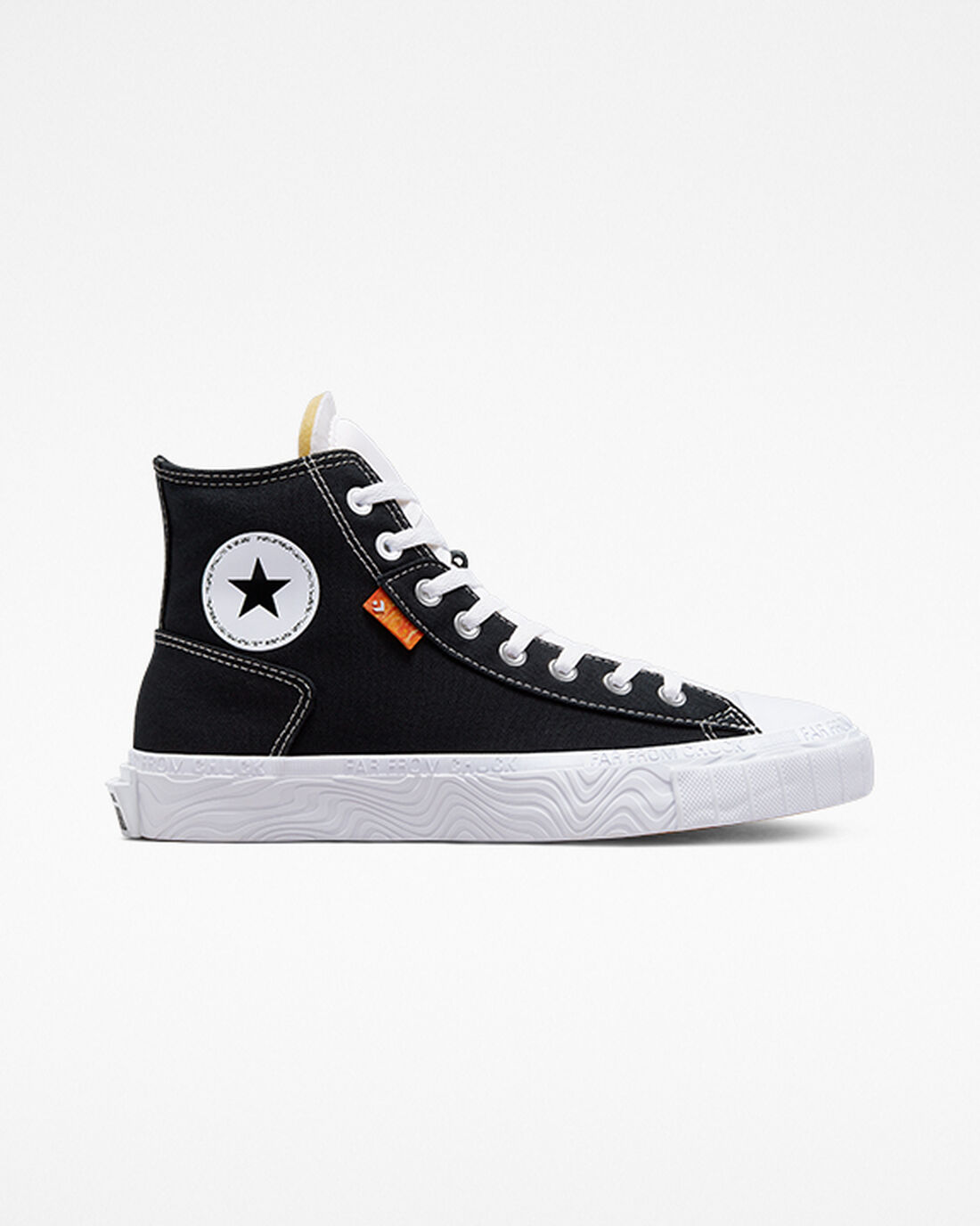 Men\'s Converse Chuck Taylor Alt Star Canvas High Top Sneakers Black/White | Australia-39057