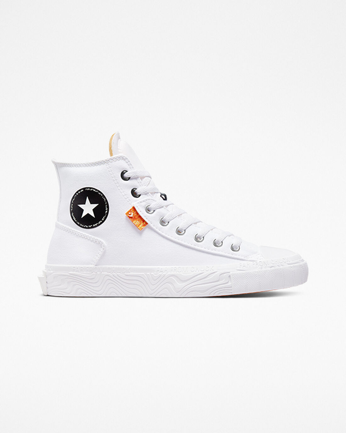 Men\'s Converse Chuck Taylor Alt Star Canvas High Top Sneakers White/Black/White | Australia-50273