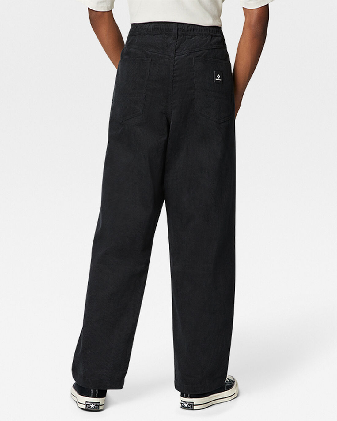 Men's Converse Corduroy Pants Black | Australia-36952