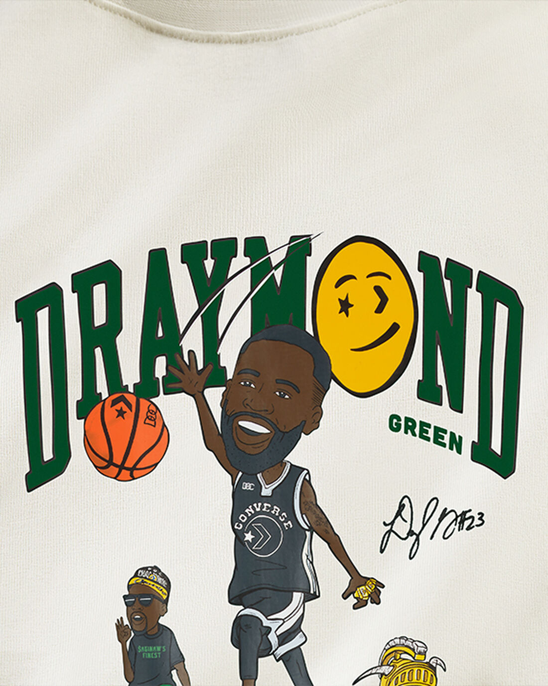 Men's Converse Draymond Green Player T-Shirts Beige | Australia-06821