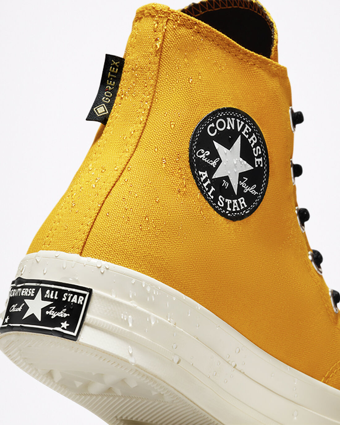 Men's Converse Engineered Optimism Chuck 70 GORE-TEX High Top Sneakers Dark Sulfur/Black/Egret | Australia-68140