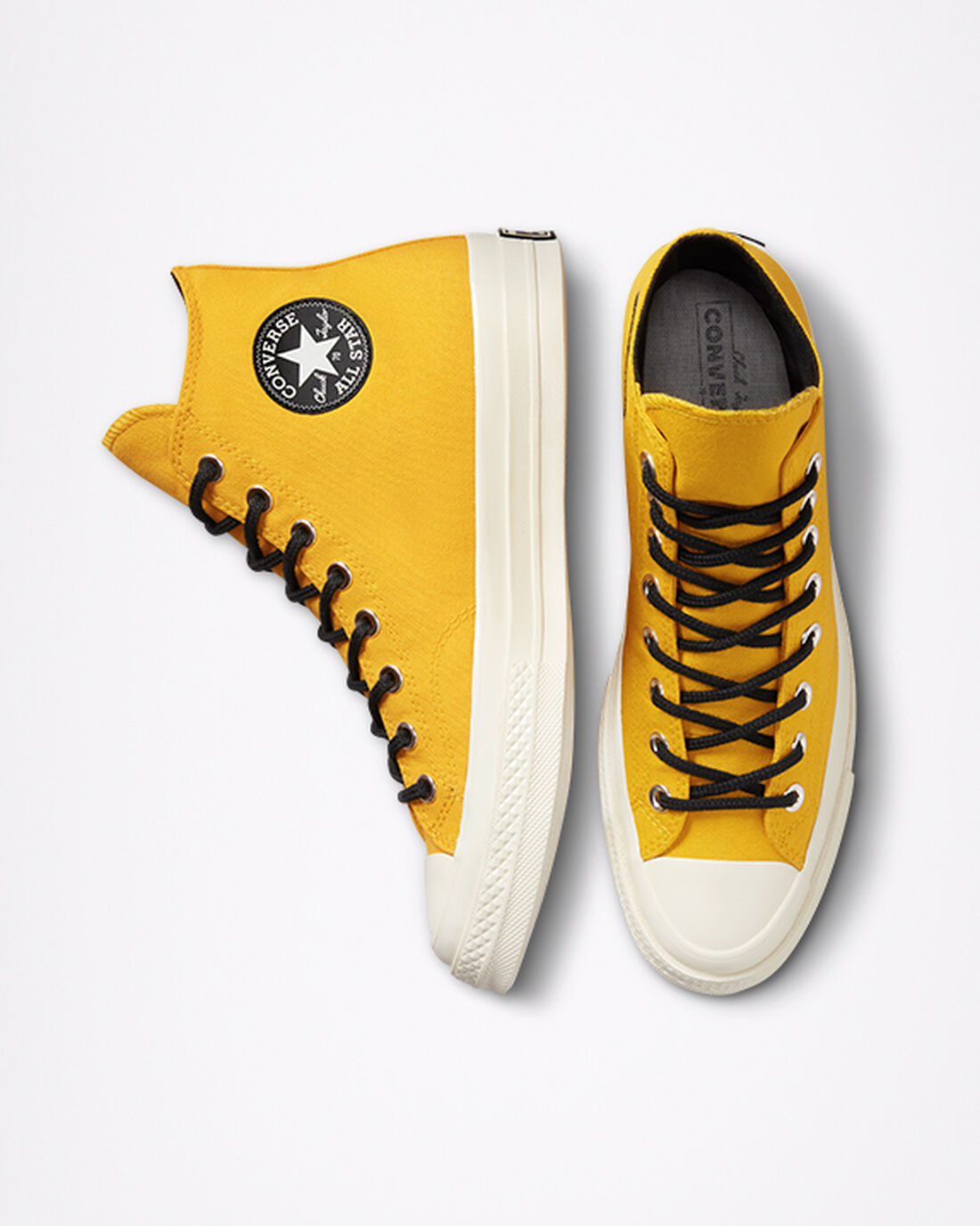 Men's Converse Engineered Optimism Chuck 70 GORE-TEX High Top Sneakers Dark Sulfur/Black/Egret | Australia-68140