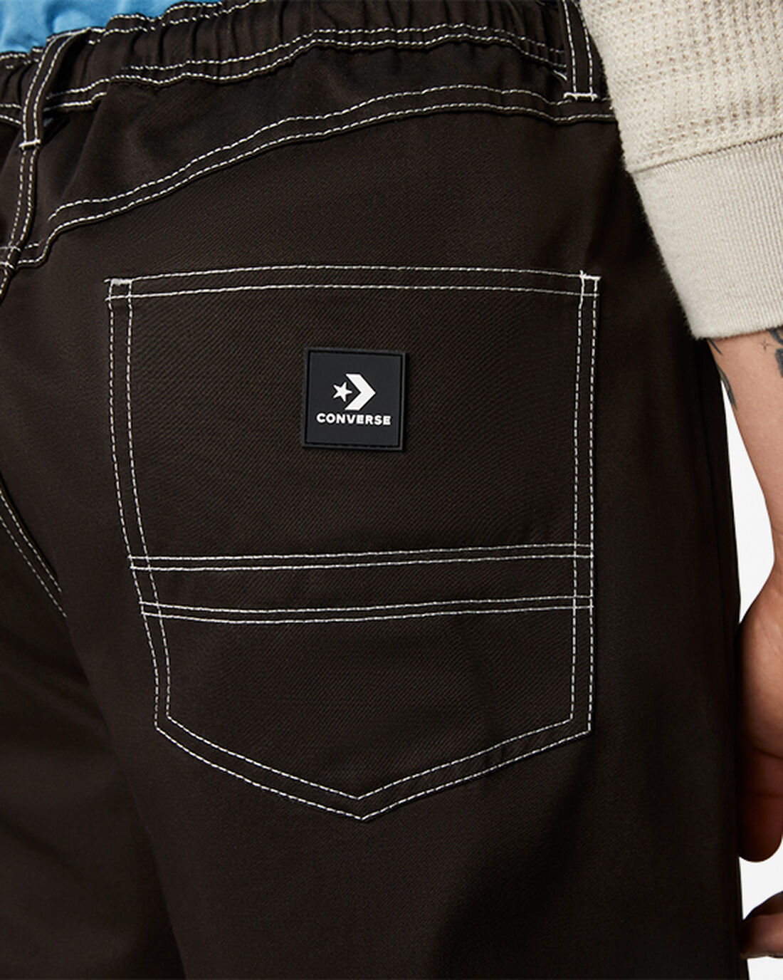 Men's Converse Five Pocket Pants Brown | Australia-67128