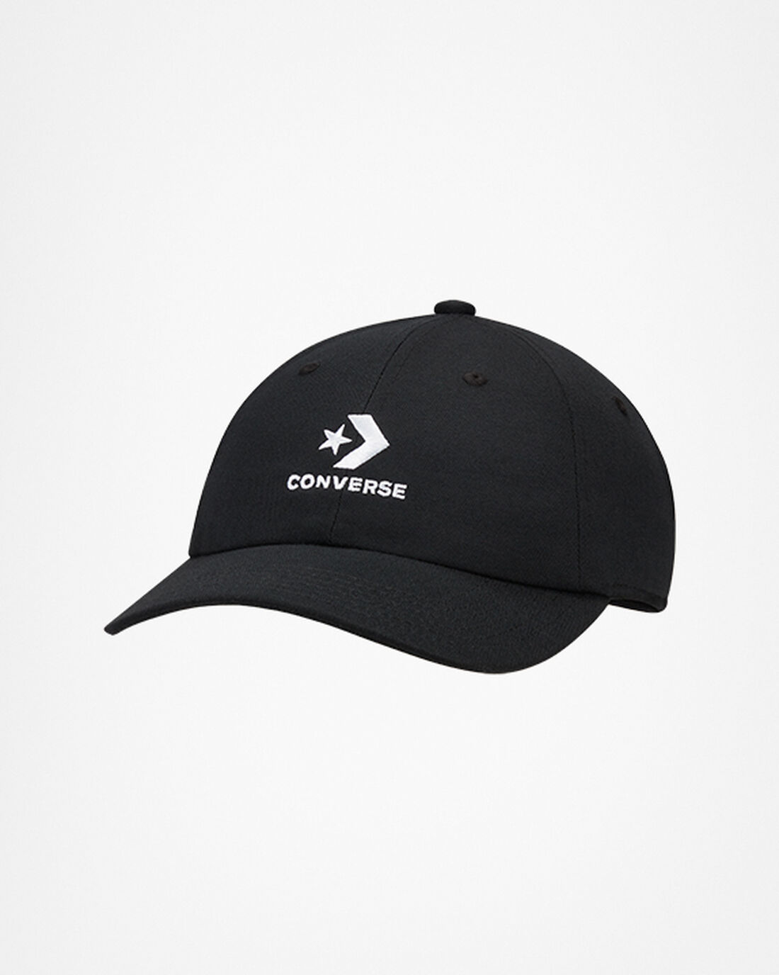 Men\'s Converse Logo Lock-Up Baseball Hats Black | Australia-15692